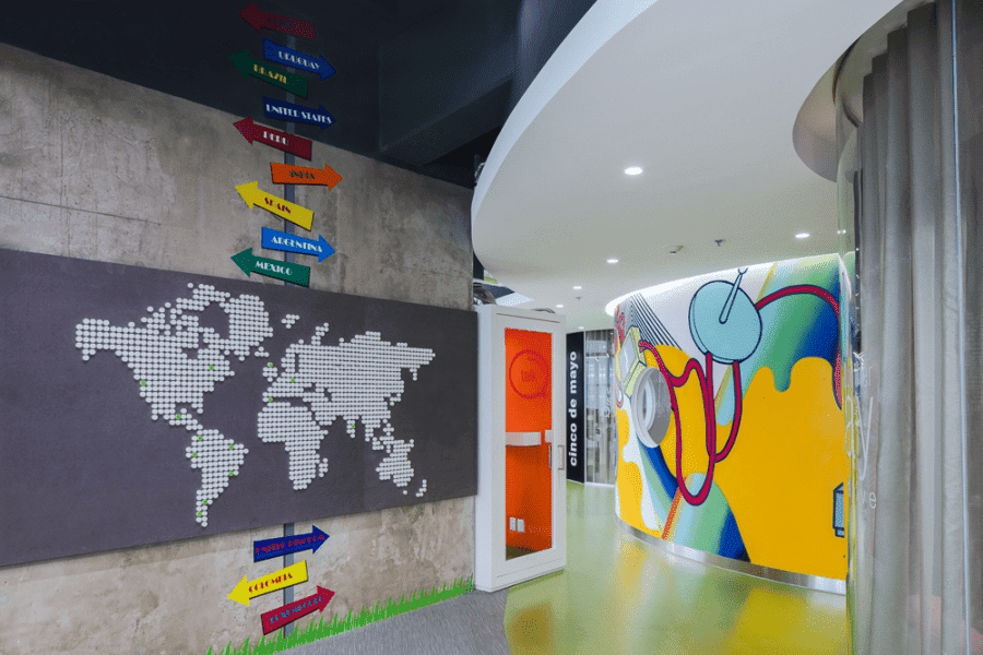 Discover how Globant's global network of over 40 offices and 9000 Globers shares a common culture, values, and a penchant for fun office environments that make the company strong and unique.